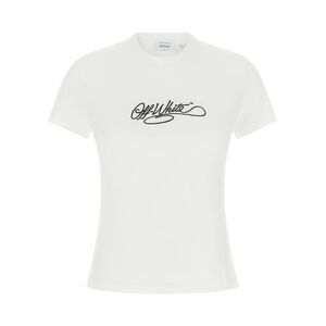Off-White White Cotton Women's T-Shirt